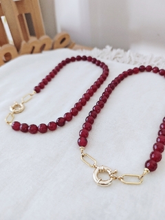 PRE VENTA Collar Cherry Simple