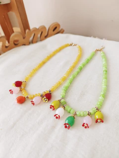 Collar Capullos Coloridos