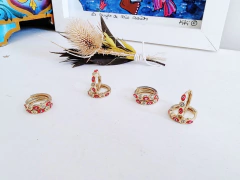 Aros Ojitos - No Me Olvides Accesorios