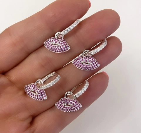 Argollita Lips 1,4 cm (Por Unidad)