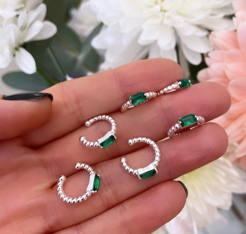 Cuff Esmeralda (Por Unidad)