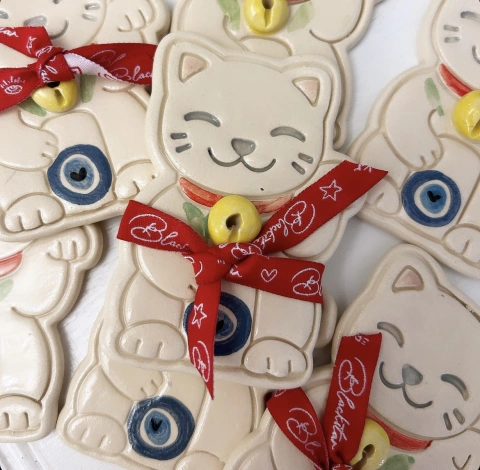 Porta Sahumerios Maneki Neko