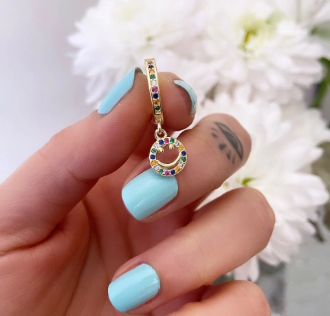 Argollita Smile Color Gold (Por Unidad)