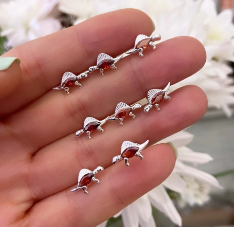 Aro Pasante Dino Orange (Por Unidad)