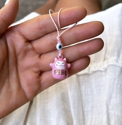 Cuelga Cell/Multiuso MANEKI PINK