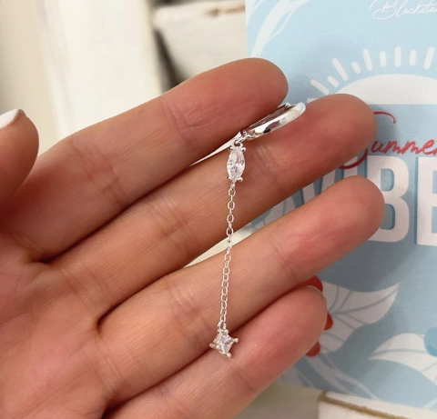 Argollita Noir 1,4 cm (Por Unidad)