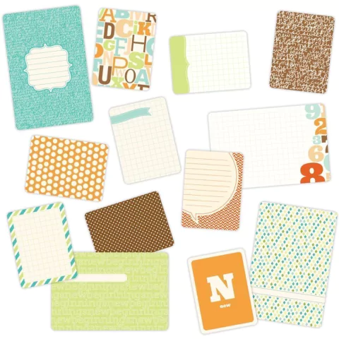 MINI KIT DE 100 TARJETAS PARA PROJECT LIFE BECKY HIGGINS BABY FOR HIM - comprar online