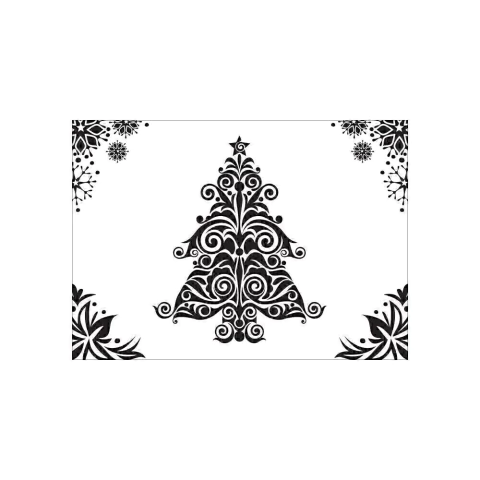 Carpeta Texturizadora Embossing arbol navide - comprar online