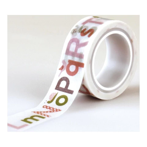 Cinta Decorativa Washi Tape Baby Girl Alphabet - comprar online