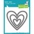 Set 3 Troqueladoras de corazones con Costura Stackables Lawn Fawn - comprar online
