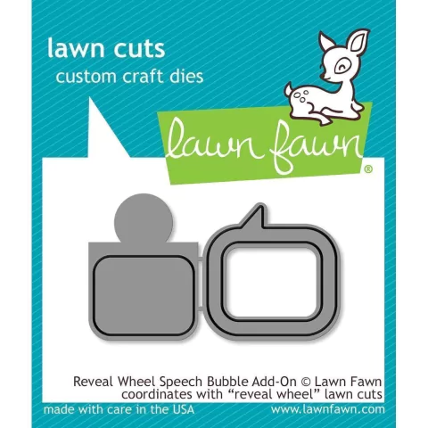 Set Troqueladoras Reveal Wheel Speech Bubble Lawn Fawn