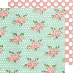 Papel bi-faz Happy Easter 30,5 x 30,5cm 180grs Simple Stories