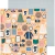 Papel bifaz Decades Heritage 30,5 x 30,5cm Maggie Holmes