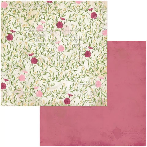 Papel bifaz Botanical Journal Fragrant 30,5 x 30,5cm BoBunny