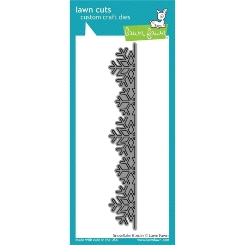 Set Troqueles Snowflake Border Lawn Fawn