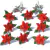 Brads Mariposa 12un Poinsettia Eyelet Outlet
