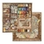 Block 10 Papeles bi-faz Atelier Des Arts 30 x 30cm Stamperia - comprar online