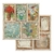 Block 10 Papeles bi-faz Atelier Des Arts 30 x 30cm Stamperia en internet