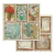 Block 10 Papeles bi-faz Atelier Des Arts 30 x 30cm Stamperia en internet
