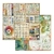Block 10 Papeles bi-faz Atelier Des Arts 30 x 30cm Stamperia - tienda online