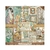 Block 10 Papeles bi-faz Atelier Des Arts 30 x 30cm Stamperia
