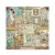 Block 10 Papeles bi-faz Atelier Des Arts 30 x 30cm Stamperia