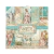 Block 10 Papeles bi-faz Sleeping Beauty 30,5 x 30,5cm Stamperia