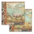 Block 10 Papeles bi-faz Savana 15 x 15cm Stamperia - tienda online