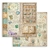 Block 10 Papeles bi-faz Fortune 20 x 20cm Stamperia - tienda online