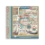 Set 4 hojas de Stickers Mate Venice City of Art 16,5 x 16,5cm Stamperia - comprar online