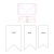 Punch de 3 banderines de 3.8cm, 5.1cm y 6.4cm Ibi - comprar online