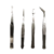 Set 4 Pinzas de Precision Tweezers Harden