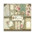 Block 10 Papeles bi-faz Precious 20,3 x 20,3cm Stamperia