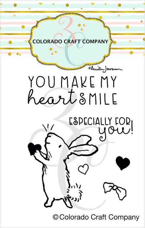 Set de Sellos For You Bunny Colorado Craft Company