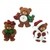 Botones decorativos A Beary Merry Christmas Dress it Up - comprar online