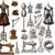 Set de Sellos de Costura Vintage Sewing II OH MY en internet