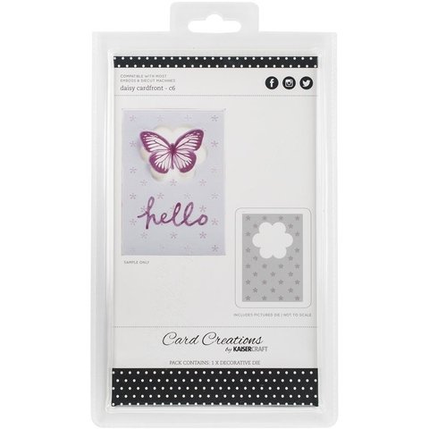 Troqueladora Floral Daisy Cardfront Kaisercraft