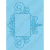 Carpeta Texturizadora Embossing Marco Decorado Cuttlebug