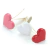 Brads Mariposa 9mm 50un Hearts Red, White & Pink Creative impressions