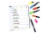 Rotulador punta pincel Neon Red WS-BH94 Fudenosuke Tombow - Oh My Company