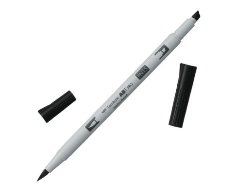 Marcador ABT PRO doble punta PN15 Black Tombow