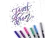 Set 6 Marcadores doble punta fina y pincel Galaxy Tombow - tienda online