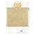 Set 4 Hojas con Glitter Gold Minc Heidi Swapp