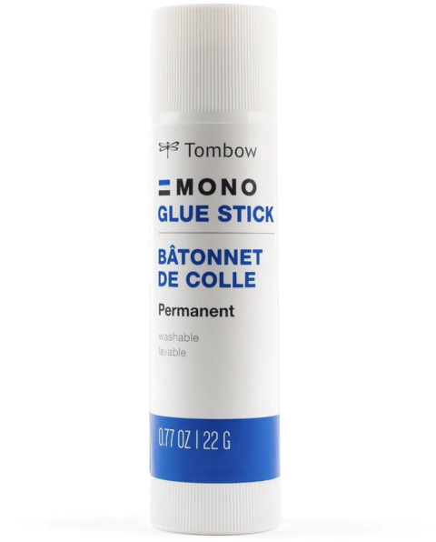 Pegamento en Barra Mono Glue Stick 22gr Permanente Tombow