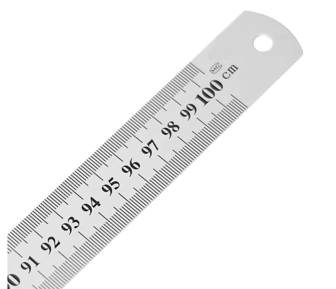 Regla De Acero Inoxidable 1 metro