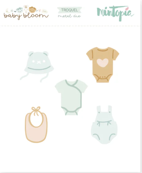 Troqueladora Mintopia Ropita Baby Bloom