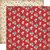 Papel bi-faz Kitchen Floral 30,5 x 30,5cm Cartabella Echo Park