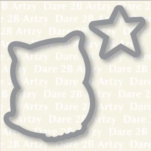 Set 2 Troqueles de Buho Owl Miss You Dare 2b Artzy