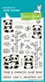 Kit de Sellos y Stenciles para Colorear I Heart Pandas Lawn Fawn - comprar online