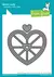 Troqueles Stitched Happy Heart Geo Frame Add-On Lawn Fawn - comprar online